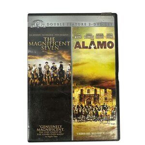The Magnificent Seven 1960 The Alamo 1960 Two Movie Double Feature MGM DVD Set